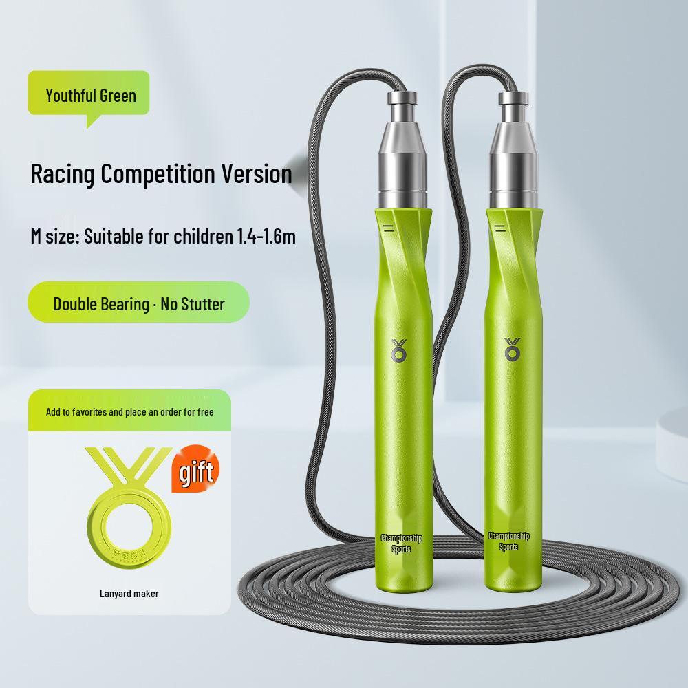 Скакалка для начинающих для детей: Стальная проволока, утяжеленная, для школьных тестов на физическую подготовку