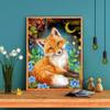 5D Diy алмазная живопись умная маленькая лиса набор крестиков полная алмазная вышивка мозаика художественная картина стразы Декор подарок