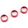 For Subaru WRX/ WRX STI 2015- Adjustment Knob Decor Red 3pcs Metal