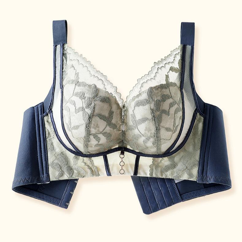 Тонкий пуш-ап бюстгальтер для женщин без косточек, собирающий бюстгальтер для предотвращения обвисания, бюстгальтер большого размера