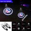 2Pcs Led Car Door Projector Laser Logo Light For Alfa Romeo Giulietta 2011-2019 Giulia Stelvio 2017-2023 Welcome Ghost Lights zl5