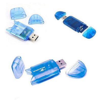 Адаптер для чтения и записи карт памяти USB для MMC SD SDHC TF до 64 ГБ