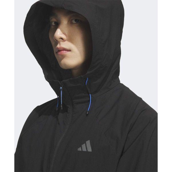 adidas Стильная удобная однотонная куртка с капюшоном для мужчин Куртки KR2511