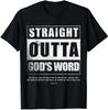 Straight Outta Gods Word John 16 Jesus Christian Lord Unisex T-Shirt
