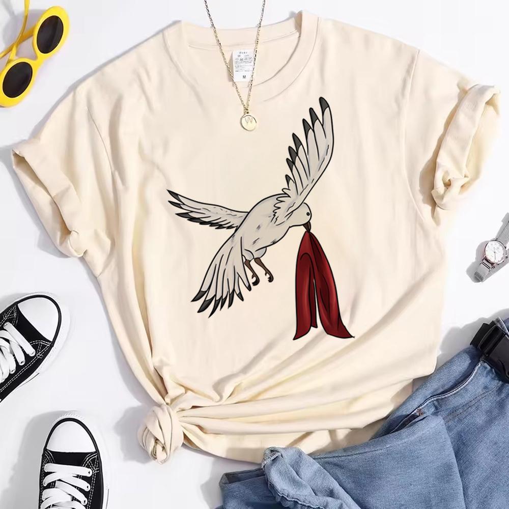 Attack On Titan Top Tees Female Graphic Harajuku Hip Hop Kawaii Y2k Anime Tshirt Punk Hip Hop Trendy Pastel Psychedelic Grunge