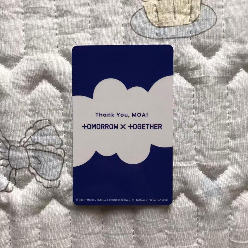 [USED] TXT Happy Together Quiz Bonus Trading Card Soobin