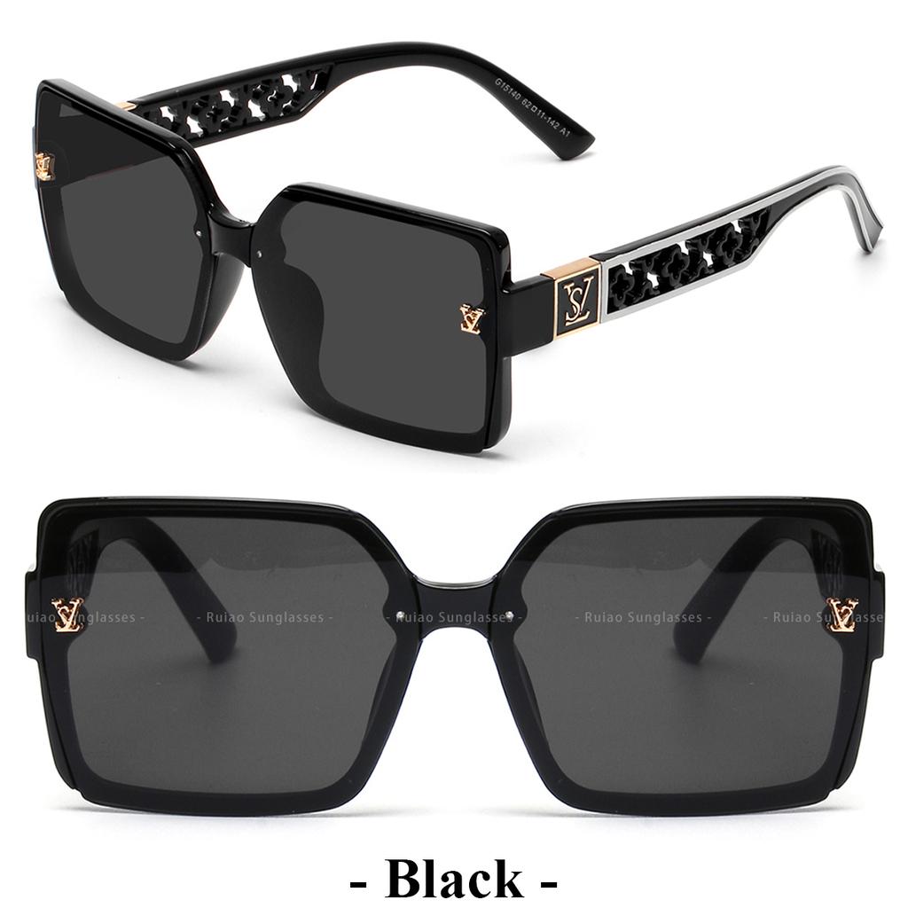 Luxury Square Designer Fashion Big Sunglasses for Women Glasses Brand Woman Women's Retro Shades UV400 Sunglasses Eyewear