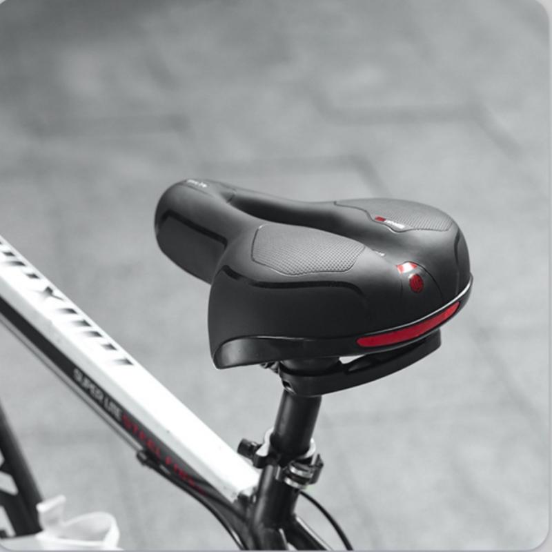 Reflective Hollow Bike Seat Comfortable and Breathable for Everyday Use