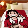 Artist Z-Zola Throw Flannel Throw Blanket, Lightweight Cozy, Durable Washable cute Cool