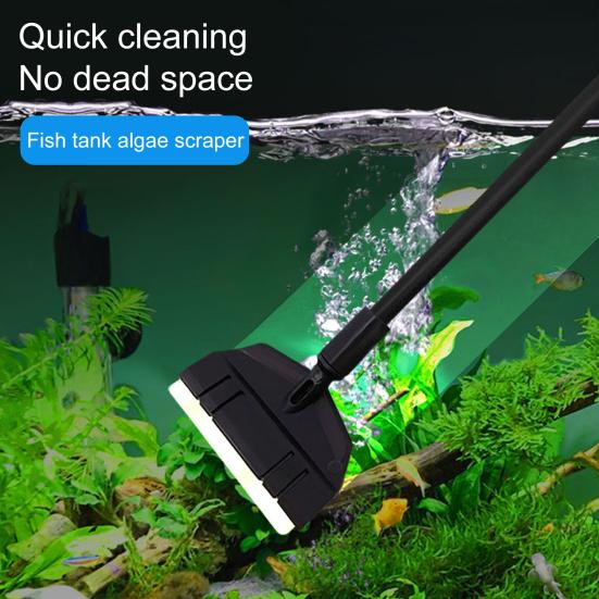 1 комплект щеток для аквариума Регулировка на 120 градусов Регулируемая длина Прочный корпус