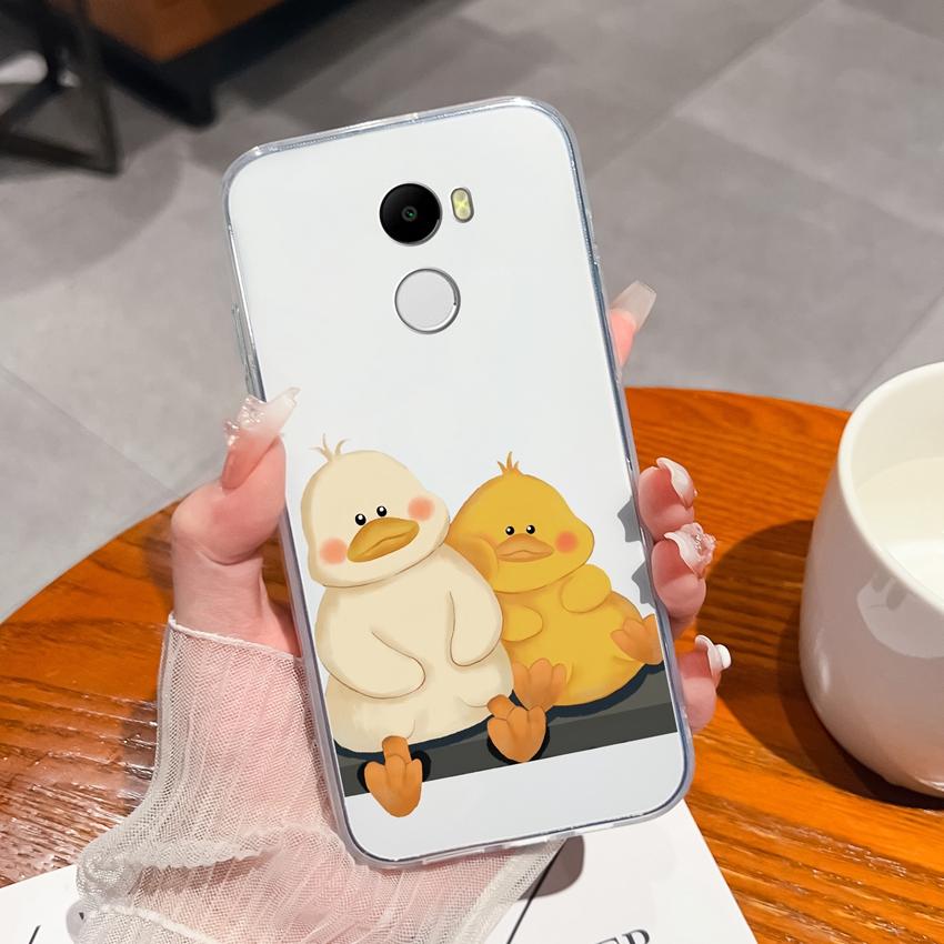 Чехол для Redmi 4 3 6 Pro 4A 4X 5A 5 Plus K90 Милый узор акулы и кошки Телефонные сумки Мягкий ультратонкий ТПУ силикон Противоскользящая оболочка для Redmi Прозрачная задняя крышка