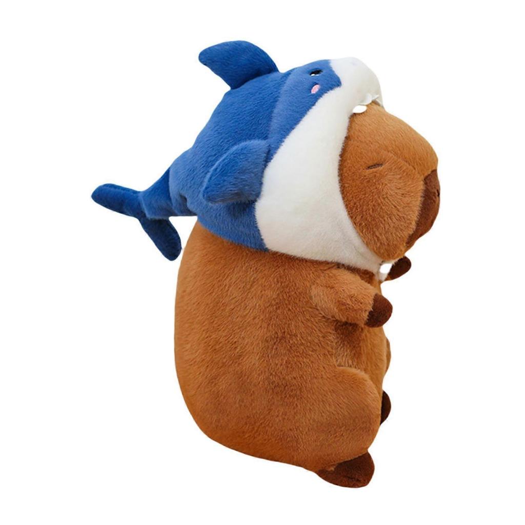 Capybara Plush Toy Realistic Stuffed Animal Cartoon Plush Doll Soft Pillow Gift for Kids Adults 30cm