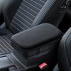 Plush Car Armrest Heightening Pad Warm Non-slip Scratch Resistant Universal for Most Vehicle Central Console Armrest Cover