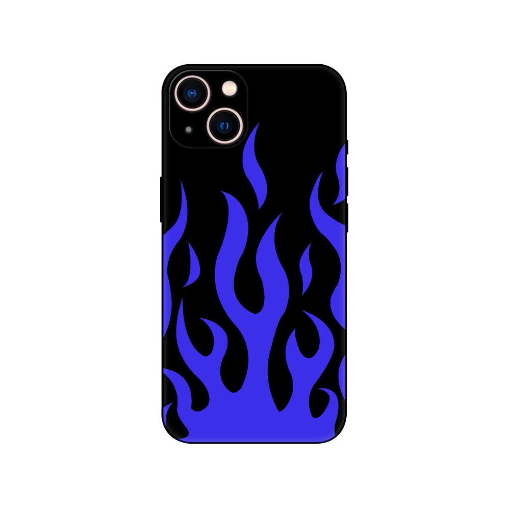 Чехол «Летнее пламя» для iPhone: Совместим с iPhone 14/13/12/11 Pro Max Mini.