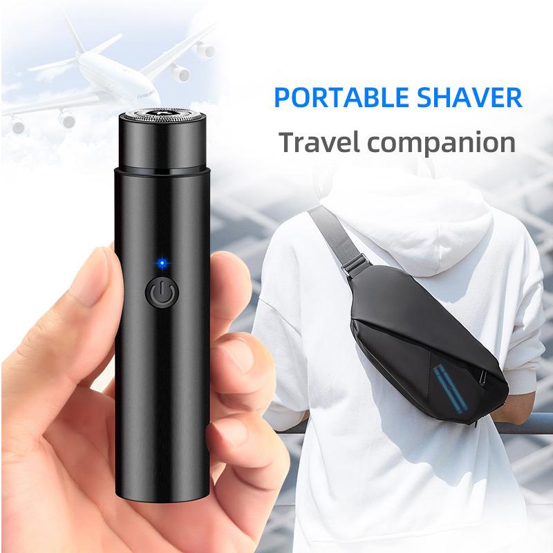 Mini Electric Shaver Portable Men's Shaver Electric Razor Beard USB Shaver Hair Removal