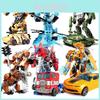 Transformers Toys Deformation Robot Optimus Bumblebee Grimlock Action Figures