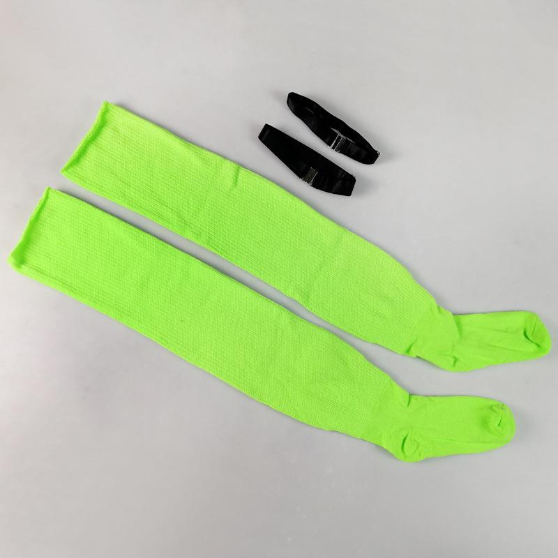 BH399 Women's Long Over Knee Thick Thigh High Socks Good Quality Breathable Casual Winter Season Jacquard Print Design Plus Size