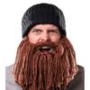 Beanie with Long Red Beard