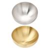 2pcs Stainless Steel Salad Bowl Double Walled Insulation Mixing Bowls Portable Round Bowl for Pasta