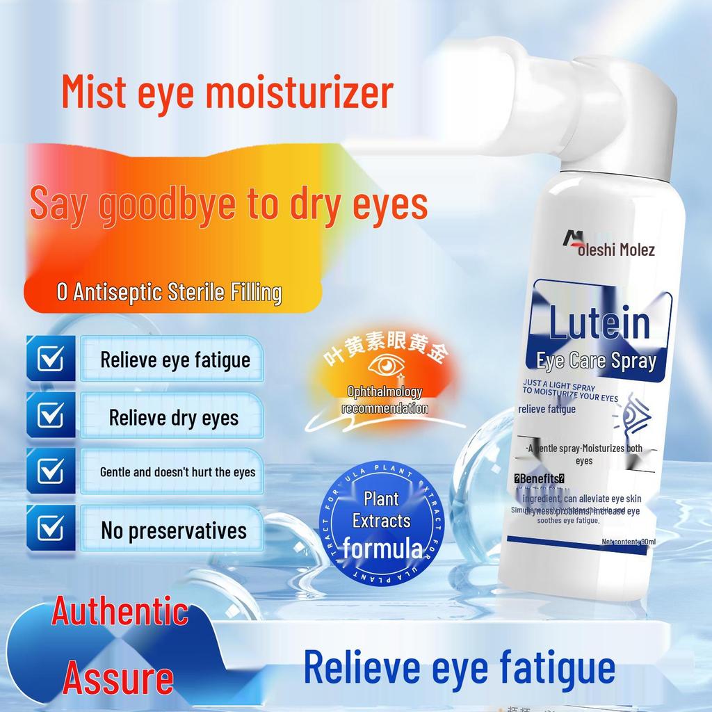 Molax Lutein Eye Spray for Myopia, Blurriness, Fatigue, and Dryness