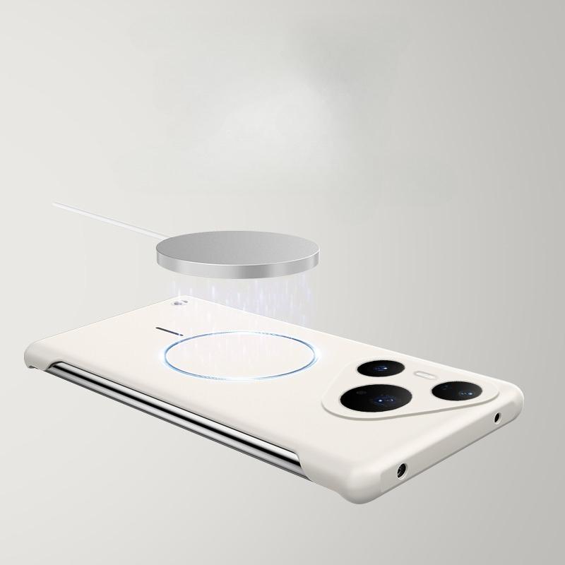 Для Magsafe Ультратонкий чехол для HUAWEI Pura 80 Pro Plus Матовый Твердый ПК Беспроводная зарядка Задняя крышка для Huawei Pura 80 Ultra