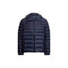 Polo Fw23 Solid Logo Embroidered Hooded Zip-Up Long Sleeve Jacket Men Jackets Navy-Blue MNPOOTW16021129-410