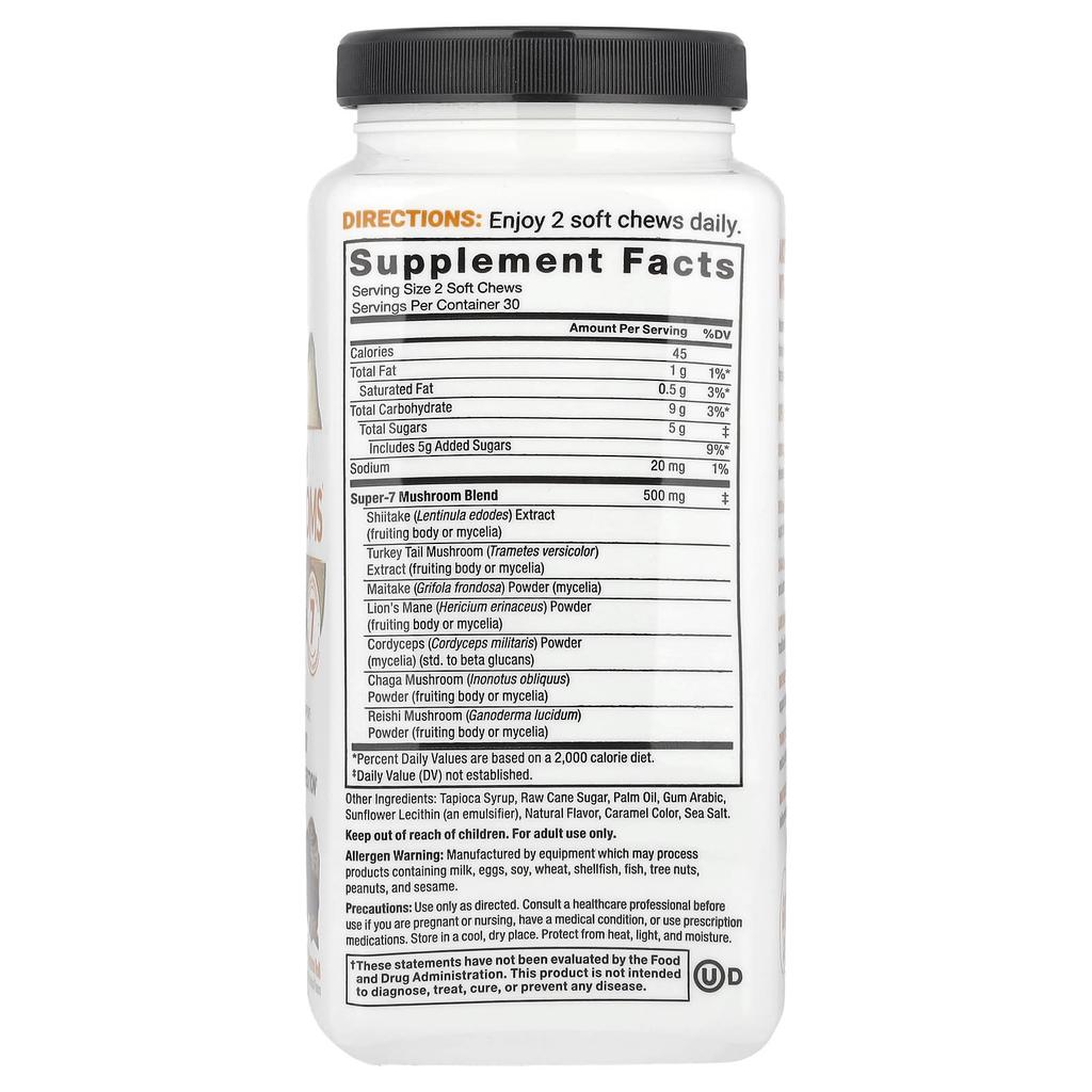 Modern Mushrooms®, Cinnamon Rolls, Soft Chews, 60 Pieces