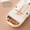 Moisture-proof Quartering Pill Cutter Medicine Cutting Pill Cutter Splitter  for Home&Travel