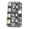 4-канальный модуль быстрой зарядки 12 В 24 В в QC3.0 Power Buck USB зарядное устройство для телефона плата преобразователя
