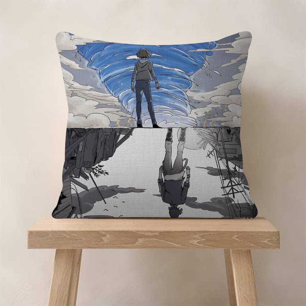 Game Life Is SStrange Pillowcase Toon Gift Cushion Cover Bedroom Home Sofa Chair Seat Decor Pillow Case