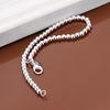 Copper Bracelets  fashion Jewelry charm women Chain lady wedding 6MM beads  factory price
