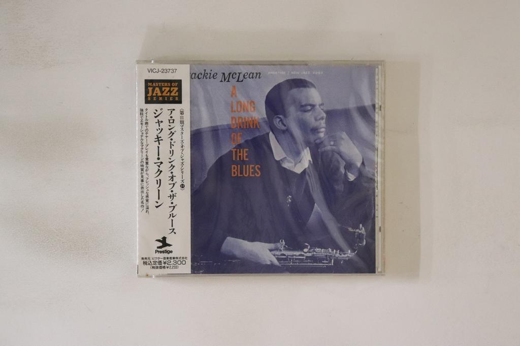 CD ДЖЕКИ МАКЛИН - A Long Drink Of The Blues VICJ23737 PRESTIGE 1992 Япония Оби Джаз Б/у