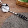 304 Stainless Steel Soup Spoon Colander with Thickened Handle Serving Ladle Flower Leakage Hole Tableware Kitchen Cooking Tool