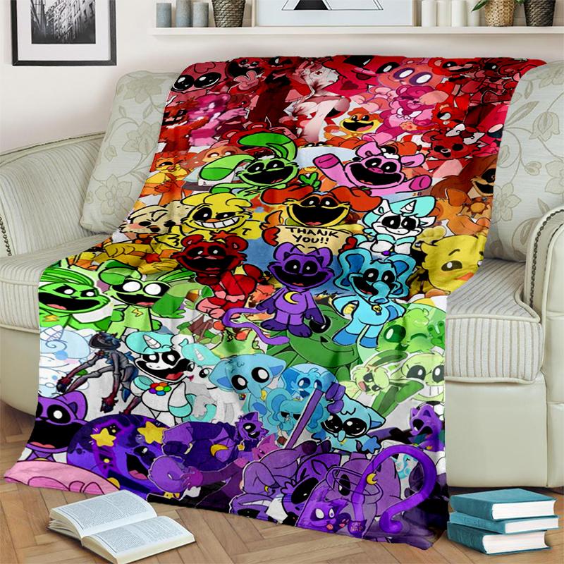 29 Style New Cute S-Smiling C-Critters Catnap Craftycorn Cartoon Blanket,Soft Throw Blanket for Home Bedroom Bed Sofa Kids