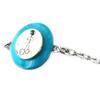 [G0312] - Designer Bracelet 'Nacre En Folie' Turquoise Silver
