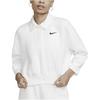 Nike Однотонная рубашка-поло с вышитым логотипом, женские топы, парусиво-белый DQ5869-133