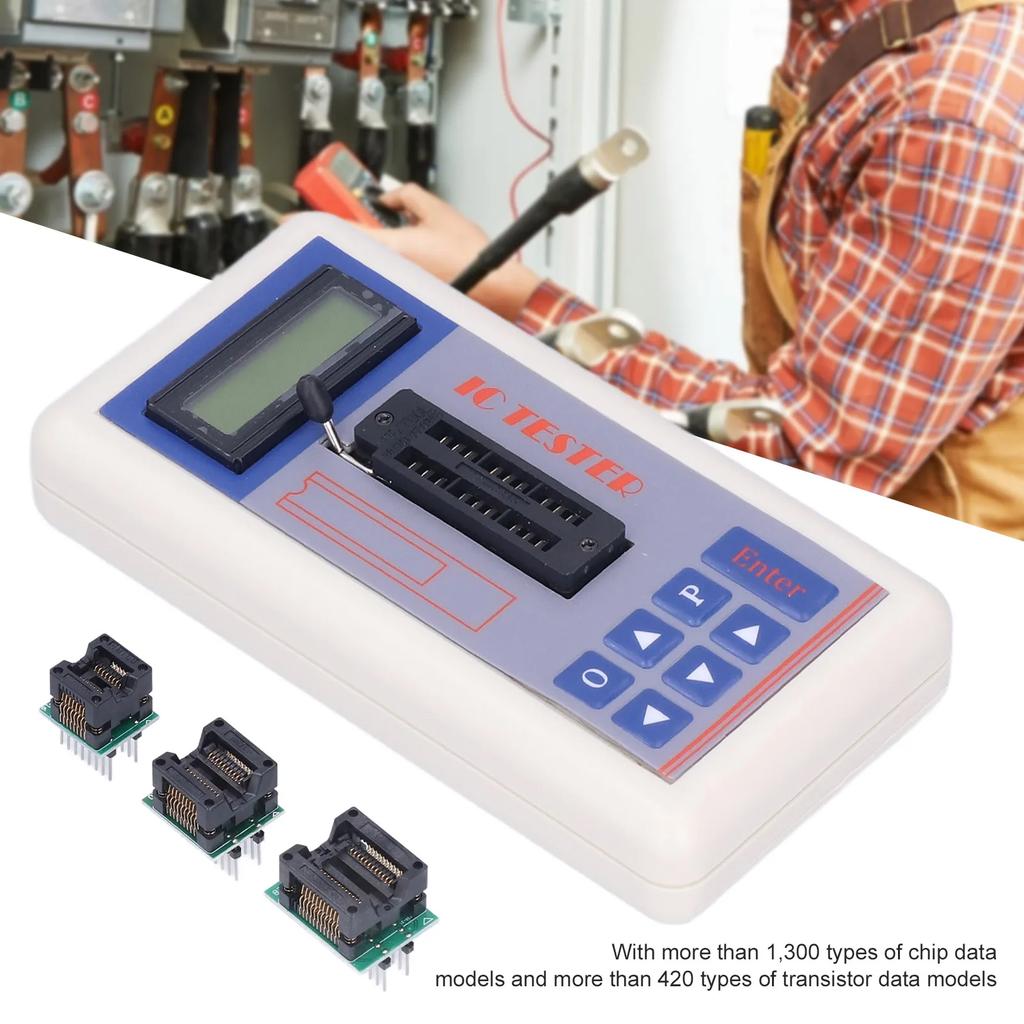 Тестер интегральных схем, тестер транзисторов и конденсаторов, детектор диодов, с режимом AUTO 5 В 3,3 В, B GSY