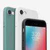 Phone Case For iPhone 7 8 SE 2020 Soft Liquid Silicon Square Shockproof Plain Phone Back Cover Coque For iPhone 7 8 Gift