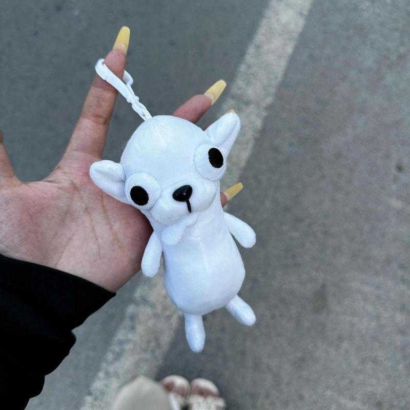 11 шт. Китайская хохлатая собака Чихуахуа собака плюшевые игрушки Чихуахуа мягкие животные подвеска странная милая забавная кукла подарок