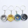 Customized Car Wheel Keychain - Metal Pendant Accessory for Creative Gifts