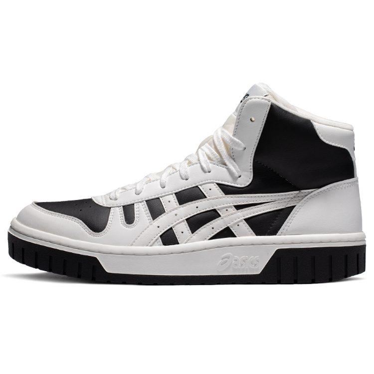 Asics Унисекс Кеды Court Mz Hi на Высокой Платформе Белый/Черный 1203A177-101