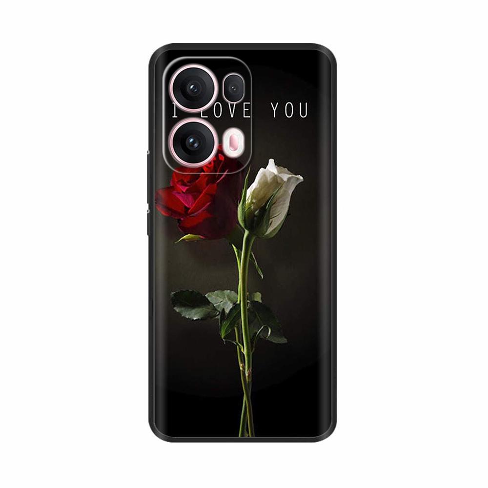 Чехол Reno13/Reno13 Pro для OPPO Reno 13 5G Мягкая задняя крышка из ТПУ-силикона для чехлов телефона OPPO Reno 13 Pro Милые Fundas Ударопрочный