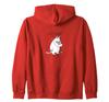 Moomin and Flowers Zip Hoodie