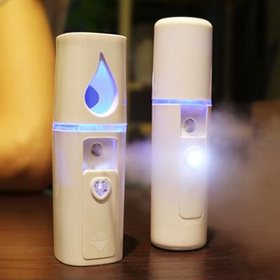 Ультразвуковой портативный мини-диффузор, перезаряжаемый через USB портативный увлажнитель воздуха, отпариватель для лица, распылитель воды