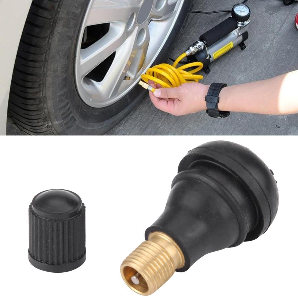 10PCS TR412 Tire Valve Stem Easy Install Tubeless Valve Stem Tire Maintenance And Valve Replacement
