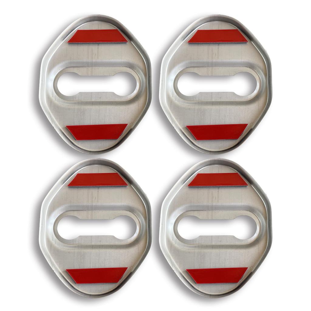 DAIHATSU Daihatsu Gasoline Fuel Spout Cap Cover, Fuel Cap Cover, Door Striker Cover, Door Lock Cover, Paste Type Set (Gold)