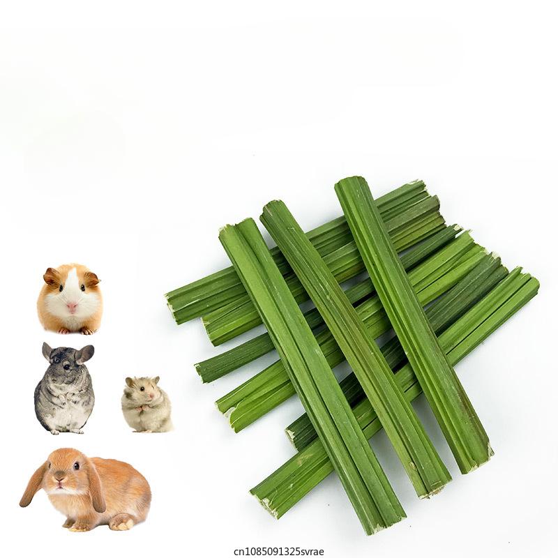 20 г Кролик Моляр Папайя Стебель Хомяки Шиншиллы Кролик Попугай Крыса Морская свинка Еда Закуски Чистка Зубов Лакомство Моляр Игрушка Для Жеваний