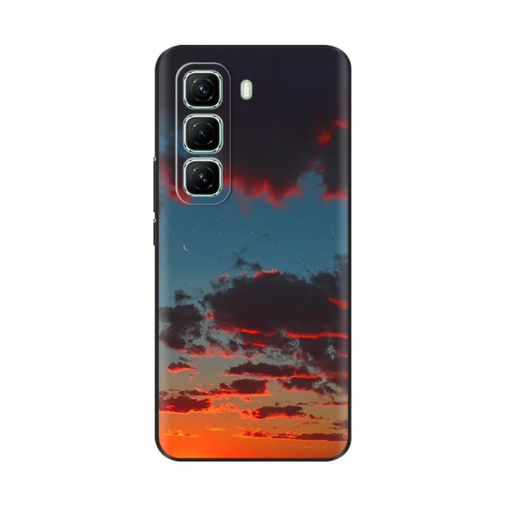 Чехол для Infinix Hot 50 5G 4G Милый узор панды Силиконовая задняя крышка для чехла для телефона Infinix Hot 50 Pro Для Infinix Hot50 Pro Plus