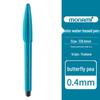 Munamei Water-based Black Pen Set for Students - 12 Colors with Replaceable Cores