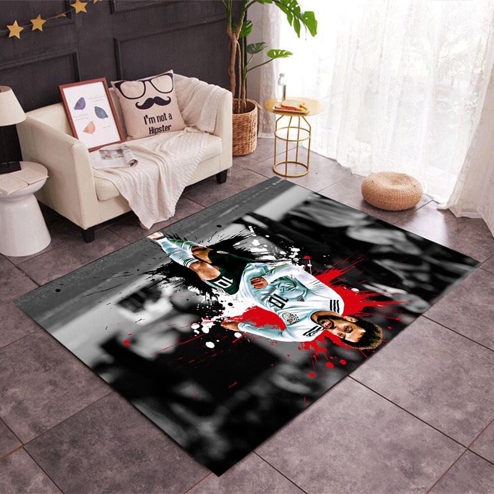 Salah's Dynamic Sprint Floor Rug Office Rug Suitable for Foyer Playrooms Dining Room Living Rooms Antislip Carpet Anime Office Decor Best for Christma